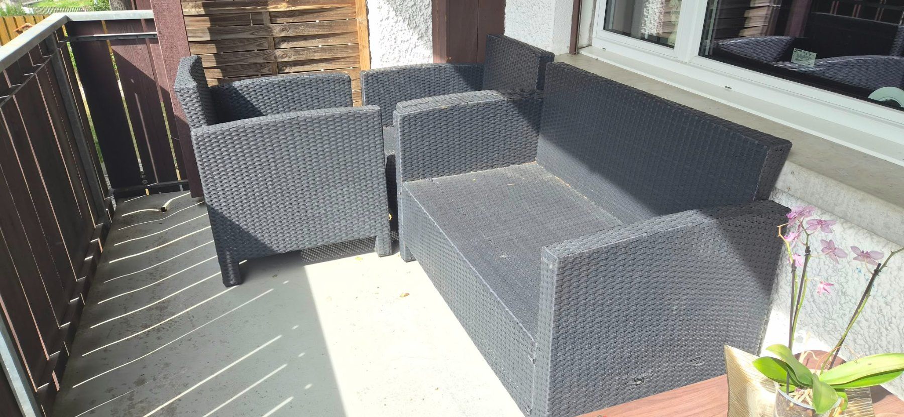 Sofas: Rattan Lounge – Gebraucht aus Effretikon von American_Sportswear