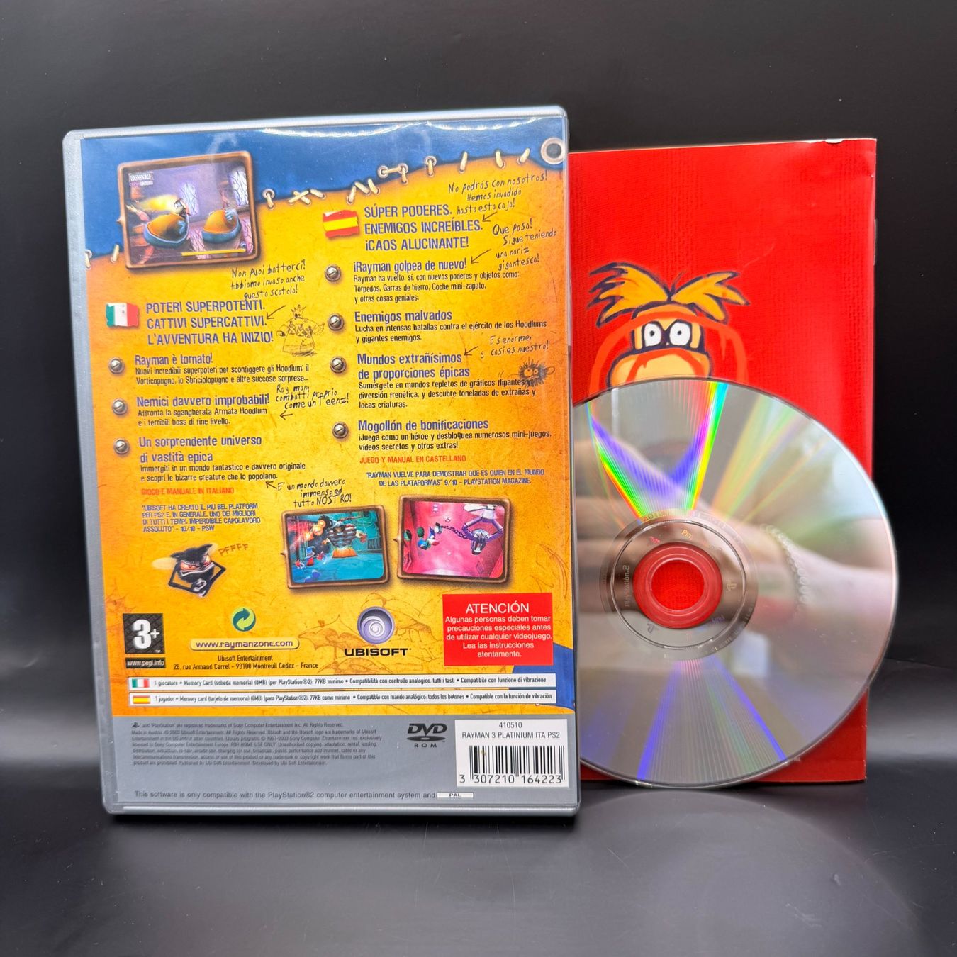 Sony Giochi: Rayman 3 Playstation 2 – Usato da Düdingen venduto da Nerdworld 1