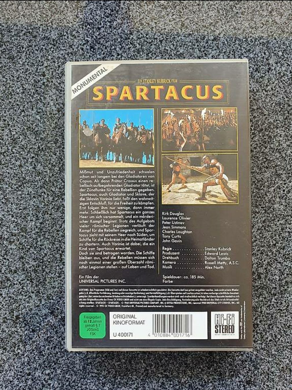 Toutes les VHS: Spartacus Vhs Film – D'occasion à Herznach par kayley09 1