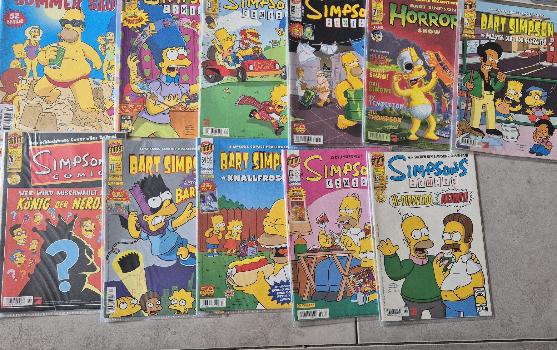 Fumetti: Simpsons Comic Sammlung 31 stück – Usato da Höfen b. Thun venduto da enr_7xsd 5