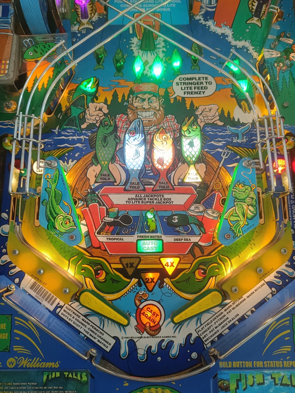 Williams Flipperkästen: Flipper Fish Tales  – Gebraucht aus Morges von 433_jt78 3