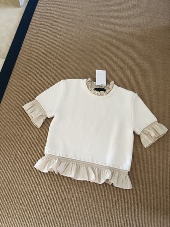 Zara Strickpullover. Gr. S. Beige. Neu!!!