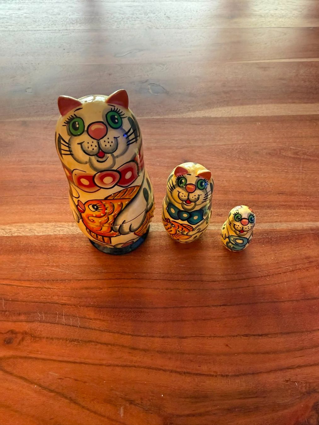 Figurines: Matroschka Katzen 3-teilig – D'occasion à Zollikofen par hri_r8pr