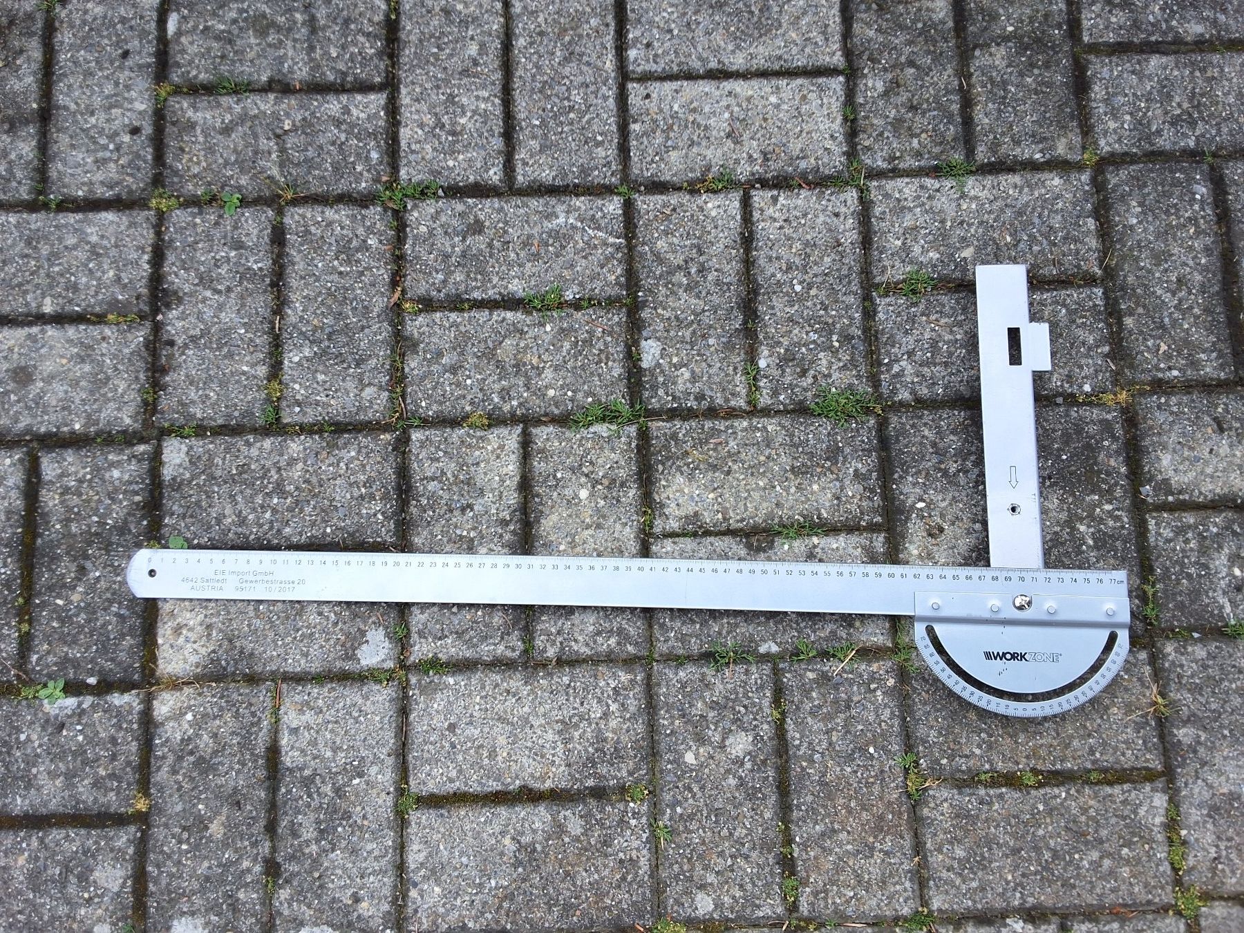 Mesurer: Winkelmesser mit Skala WORKPRO Metall neu – D'occasion à Neudorf par max_vvp6