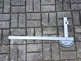 Winkelmesser mit Skala WORKPRO Metall neu