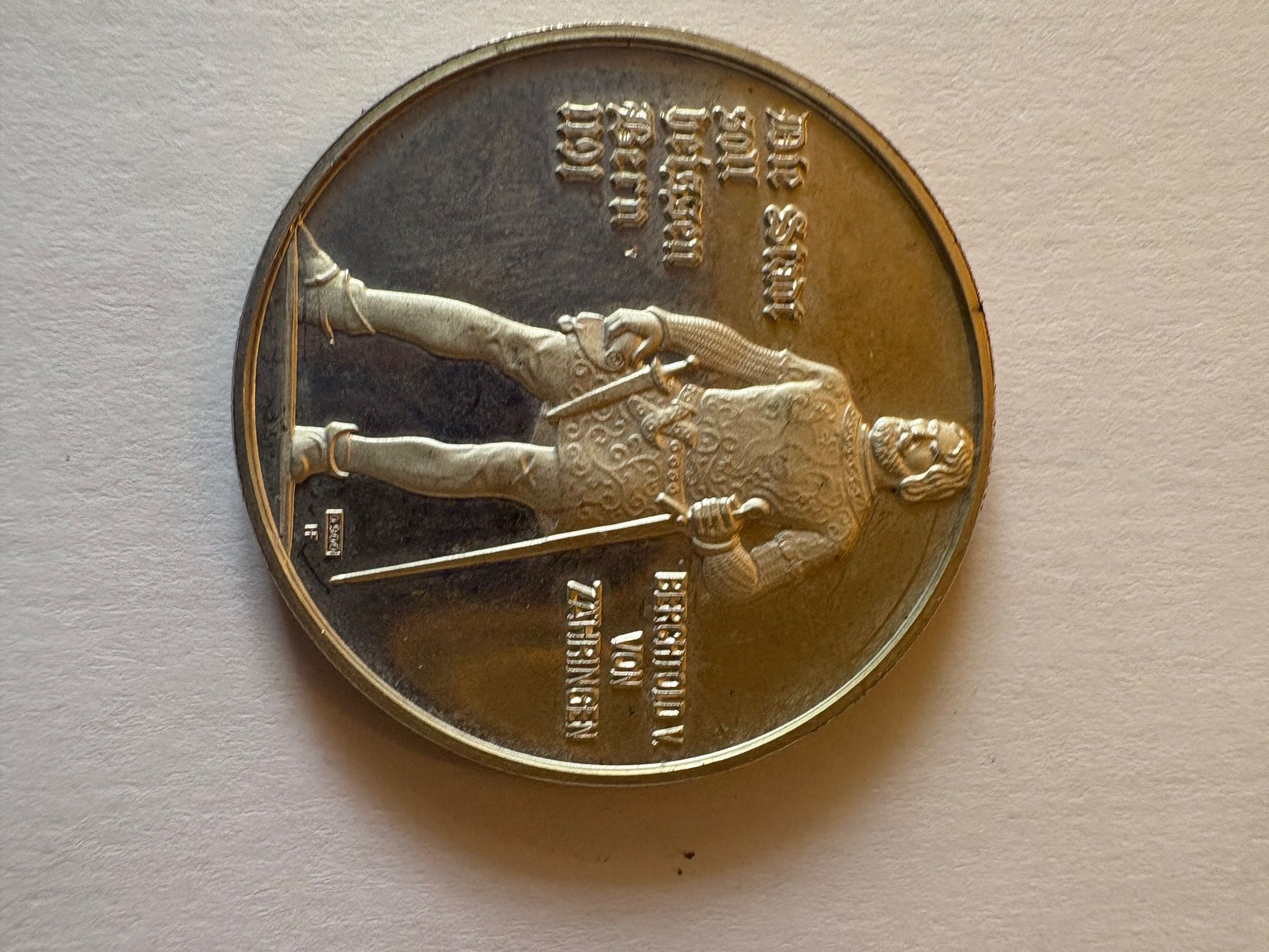 Medaillen: Ch Silbermedaille 1972 – Gebraucht aus Murten von Tzaugg 2