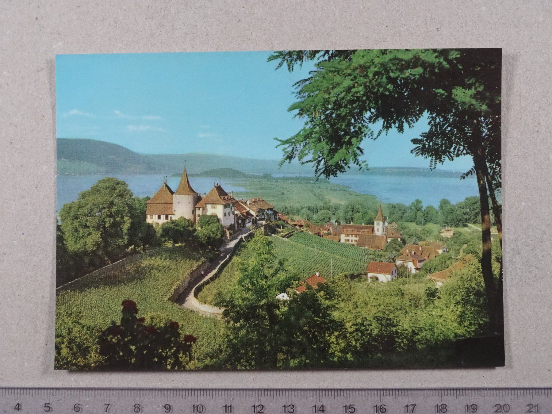 Ansichtskarten: Erlach – Gebraucht aus Lenzburg von fh1