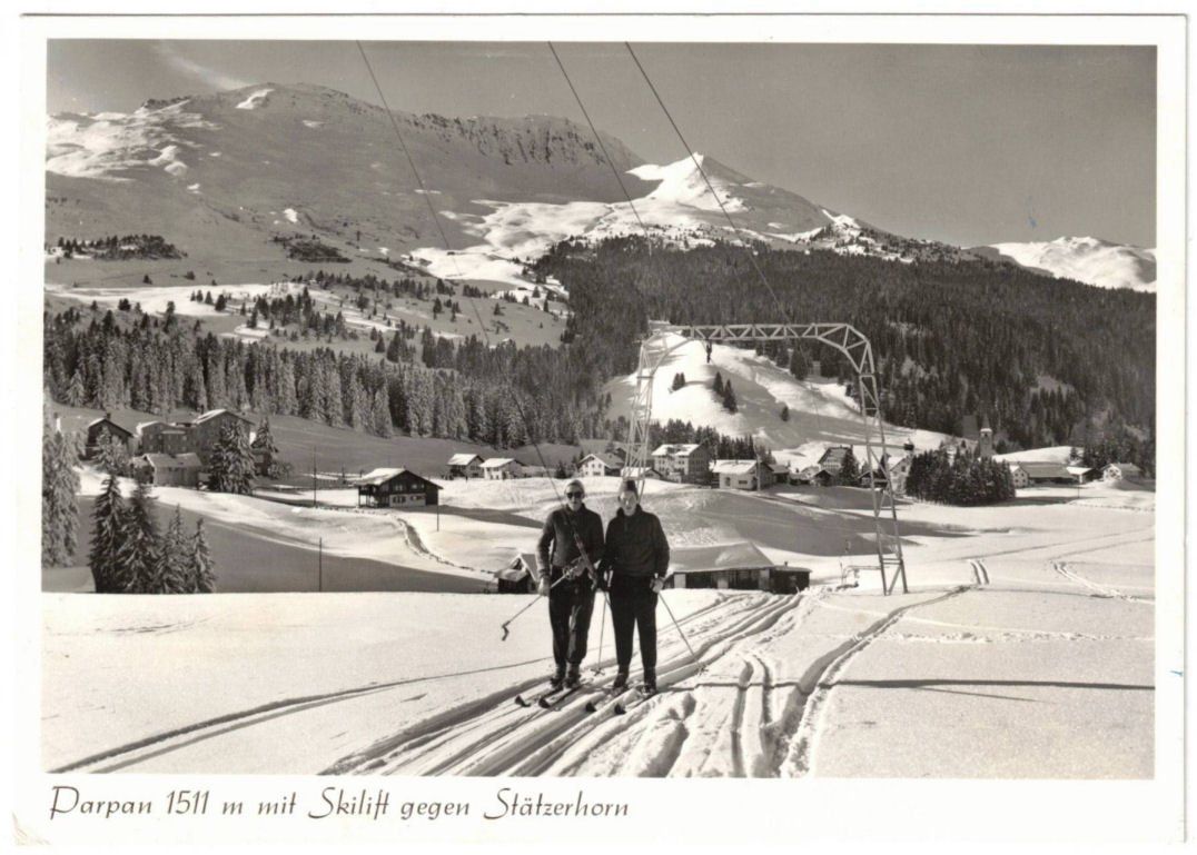 Cartoline postali: Parpan - Skilift Heimberg – Usato da Binningen venduto da Mountainrider