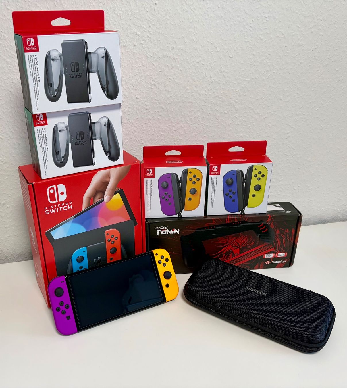 Nintendo Console: Nintendo Switch OLED mit div. Zubehör – Usato da Zürich venduto da Wolpe23 1