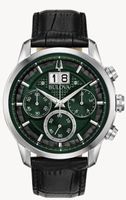 Bulova Sutton Chronograph Fabrikneue Grün Zifferblatt 