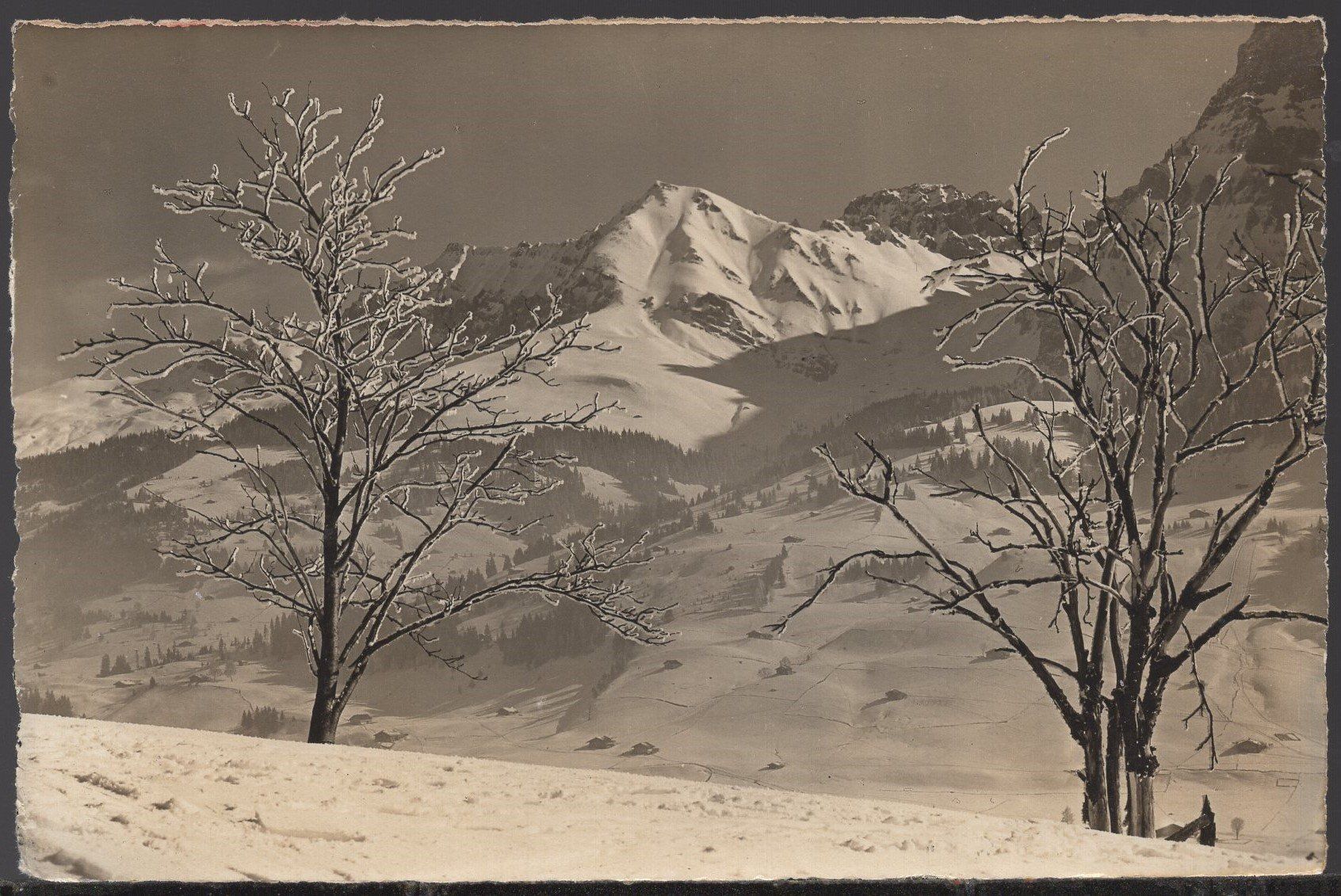 Cartes postales: Adelboden   Bunderspitz    1940 – D'occasion à Aarau par kufi44