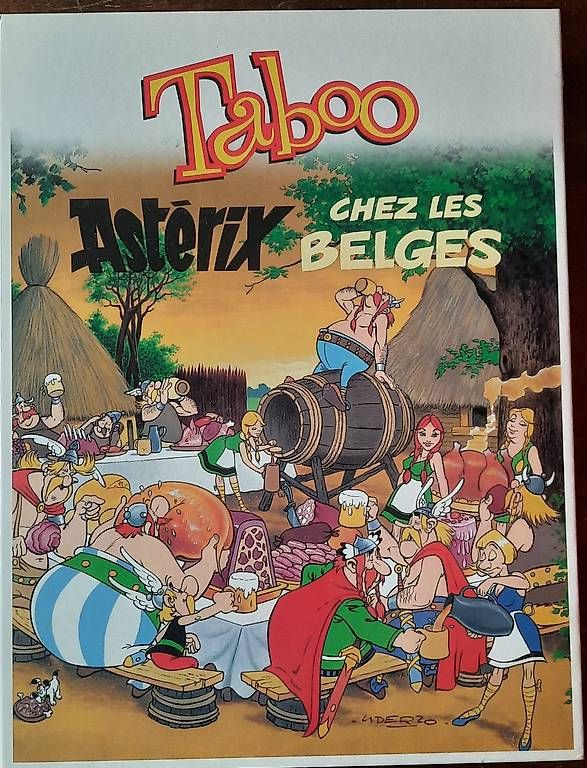 Fumetti: Jeu Taboo Astérix chez les belges, envoi compris – Usato da Châbles FR venduto da Monar