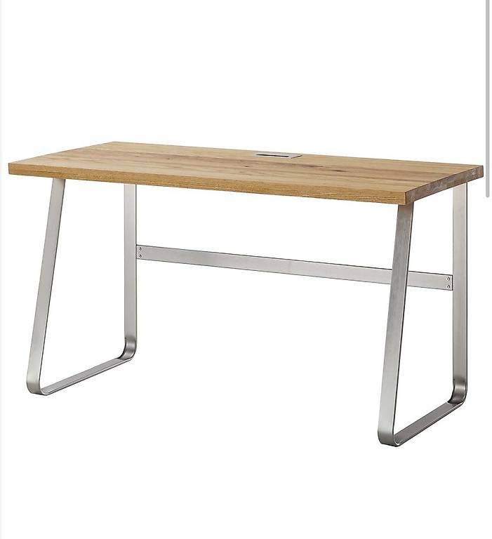 Schreibtische: Echtholz Schreibtisch 140cm – Gebraucht aus Frauenkappelen von tob_tsc5 2