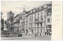 Rheinfelden Hotel Krone etc. belebt