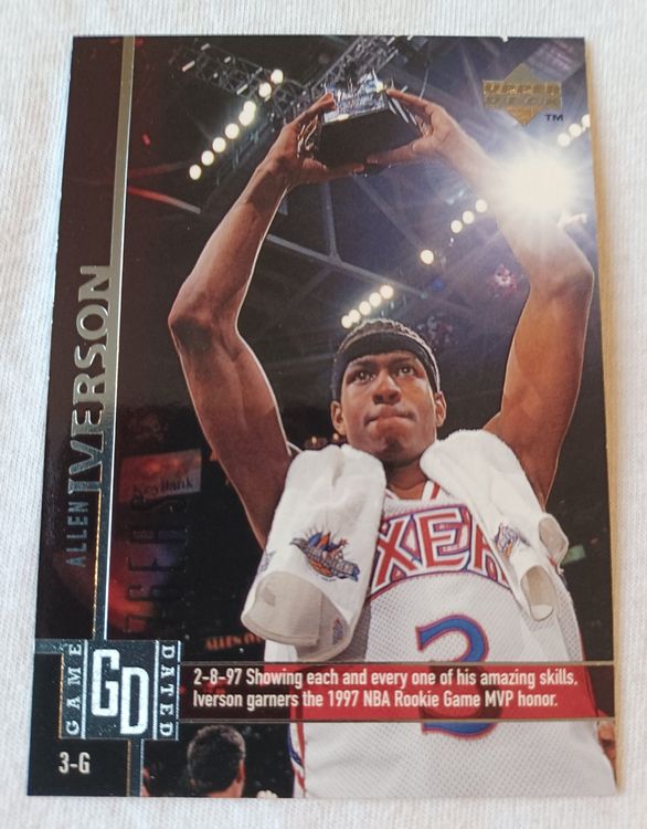 NBA Allen Iverson 2nd Year Card Rookie Game MVP | Kaufen auf Ricardo