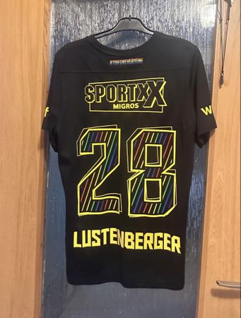 BSC YB Matchprepared Trikot Lustenberher #28