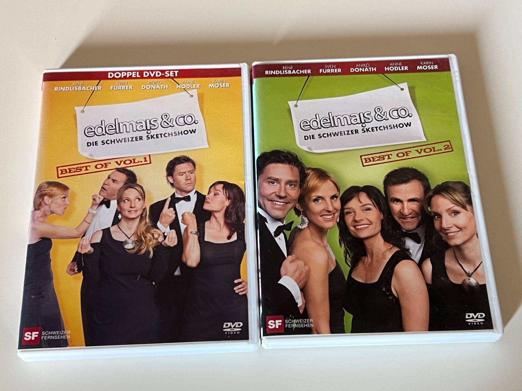 Alle DVDs: Edelmais & Co. DVD Set, Vol. 1&2, Schweizer Sketch... – Gebraucht aus Altstätten SG von sheamus
