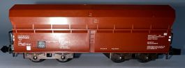 Minitrix , (13287) Selbstentladewagen der DB mit (4-Achser)