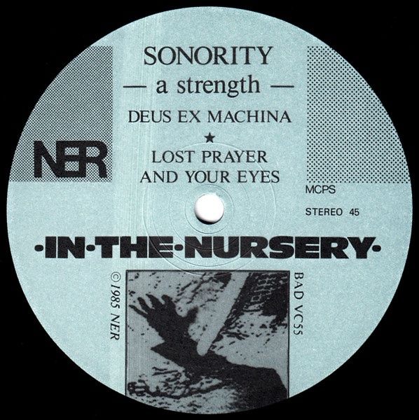 Vinyles: In The Nursery – Sonority (12") – D'occasion à steckborn par veckot 3