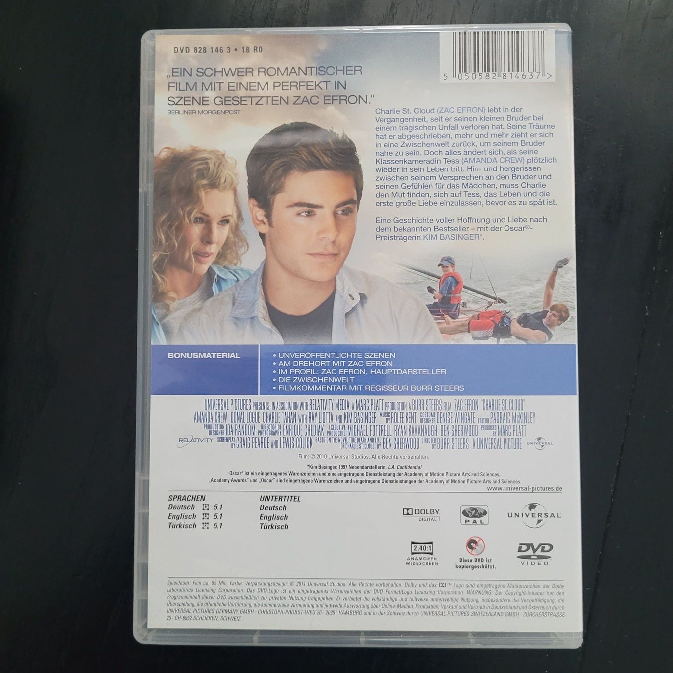 Tutti i DVDs: Wie durch ein Wunder- Zac Efron,Amanda Crew / DVD – Usato da SCHÜBELBACH venduto da CoKaHa 1