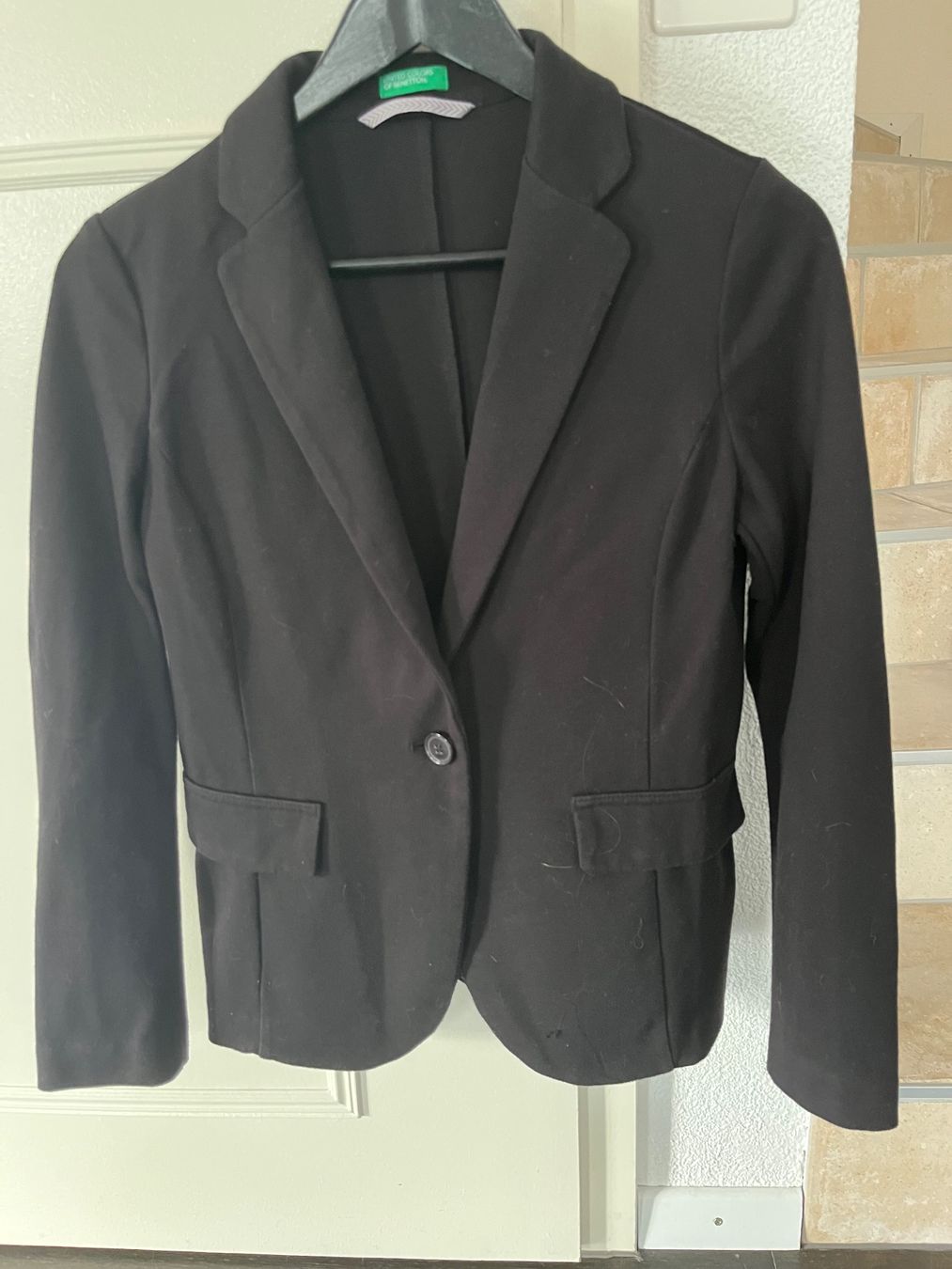 Benetton Completi & Tailleur: Blazer Benetton t. S noir – Usato da Posieux venduto da evs_57x2 1
