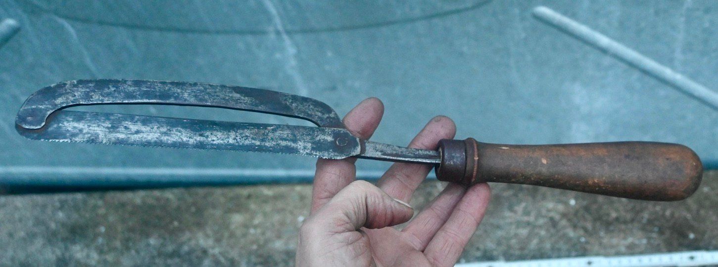 Seghe: antike HANDSÄGE Länge 40cm – Usato da Pfaffhausen venduto da mono_rec