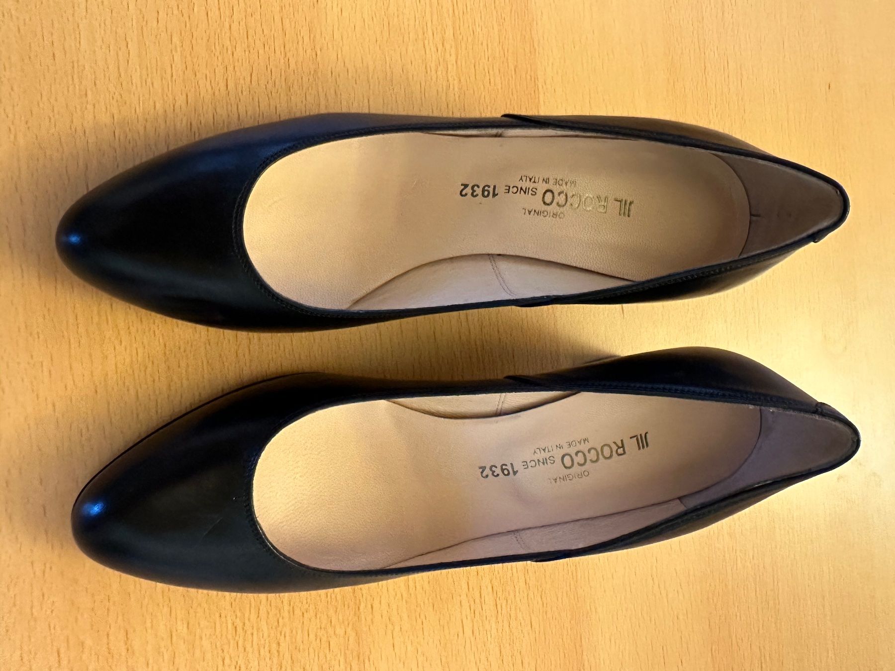 Scarpe da donna: moderner Damenschuh, Lederpumps schwarz, Grösse 35 – Nuovo (secondo la descrizione) da Wallbach venduto da logologo01