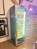 Seltener Coca Cola Kühlschrank - Chrom - schön erhalten