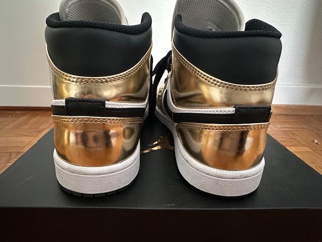 Scarpe da uomo: Baskets Nike Air Jordan 1 Mid SE "Metallic Gold" – Nuovo (secondo la descrizione) da Lausanne venduto da Magic1900 3