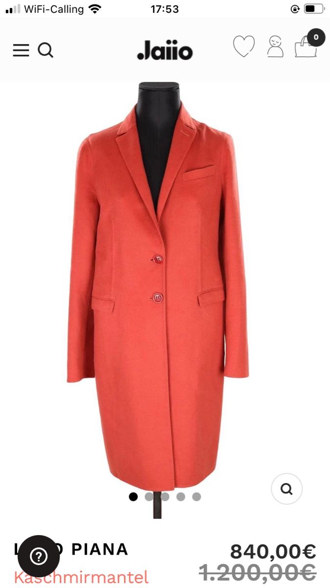 Loro Piana Mäntel: LORO PIANA Cashmere coat – Gebraucht aus sion von orchikorchik 3