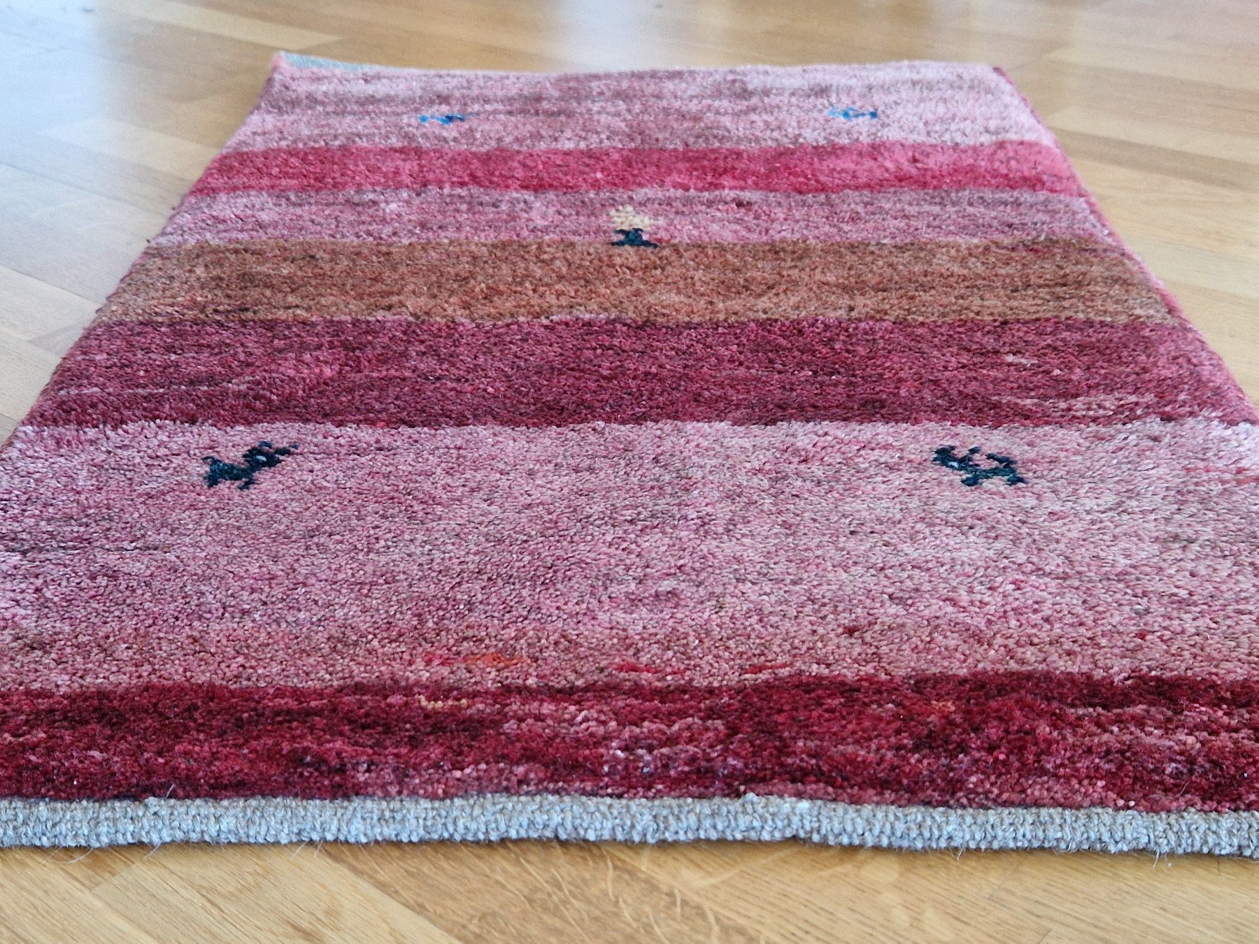 Gabbeh Tappeti: Gabbeh Orientteppich klein rot - 59x95cm – Usato da Bern venduto da belshnikel 1