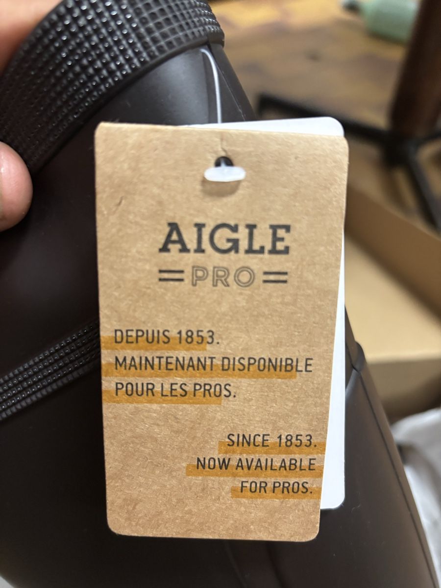 Scarpe da uomo: Aigle bottes de Pluie/securité 43 – Nuovo e nell'imballaggio originale da Morges venduto da Brunocunha05 3