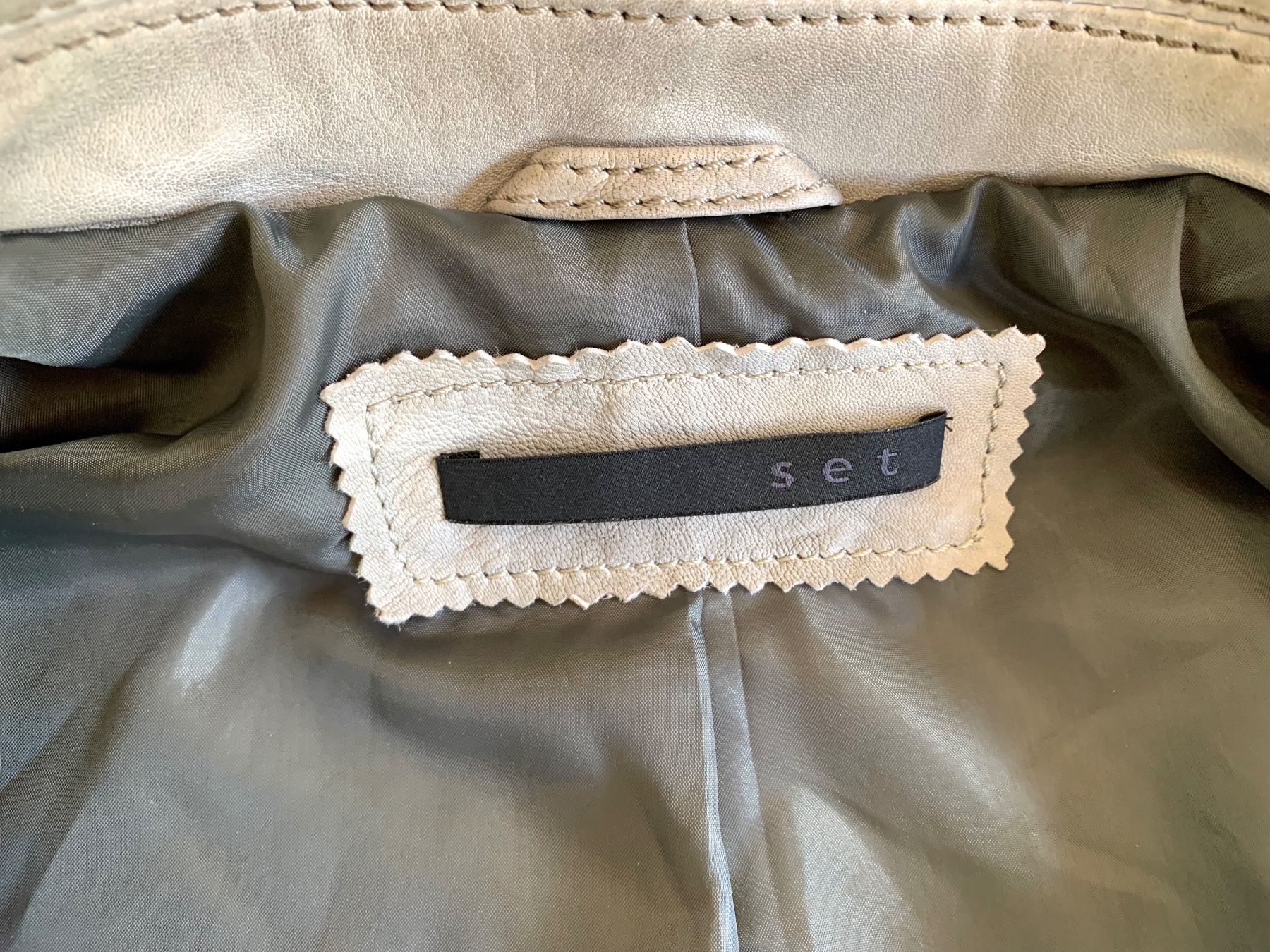 Giacche: Exclusive Lederjacke von SET Gr. 38 – Usato da Meiringen venduto da Sheyene 7