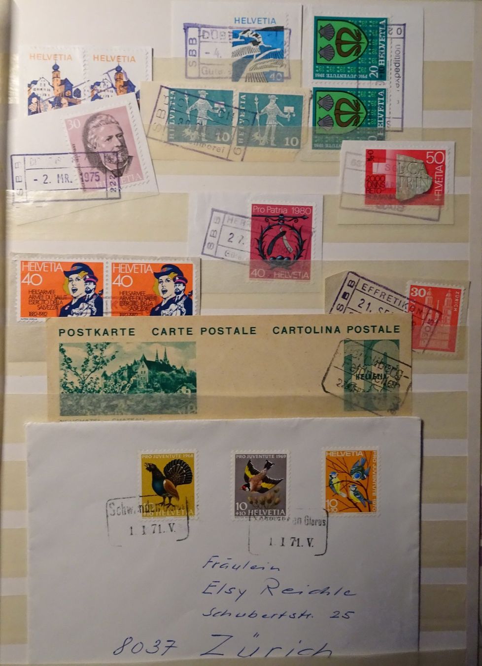 Tutti i francobolli: Lot Bahnstempel – Usato da Feldbrunnen venduto da MarcusSO 2
