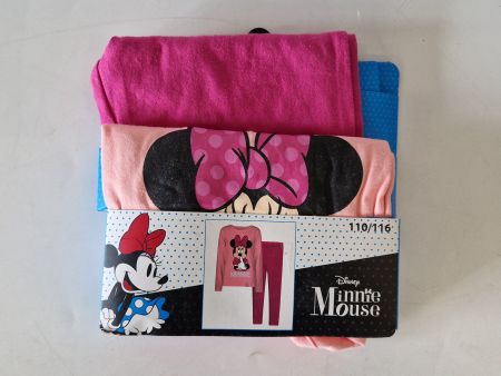 Kinderpyjama Minnie Mouse (Pink) Grösse 110/116