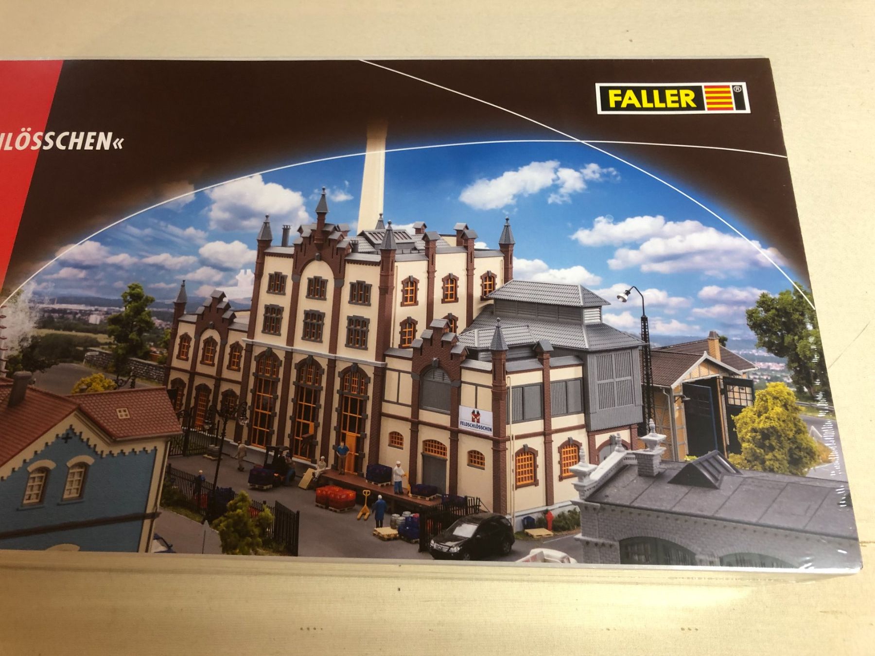 Faller Modellini di ferrovie: Faller H0 190044 Brauerei "Feldschlösschen" – Nuovo e nell'imballaggio originale da Rodersdorf venduto da Joerg11 1