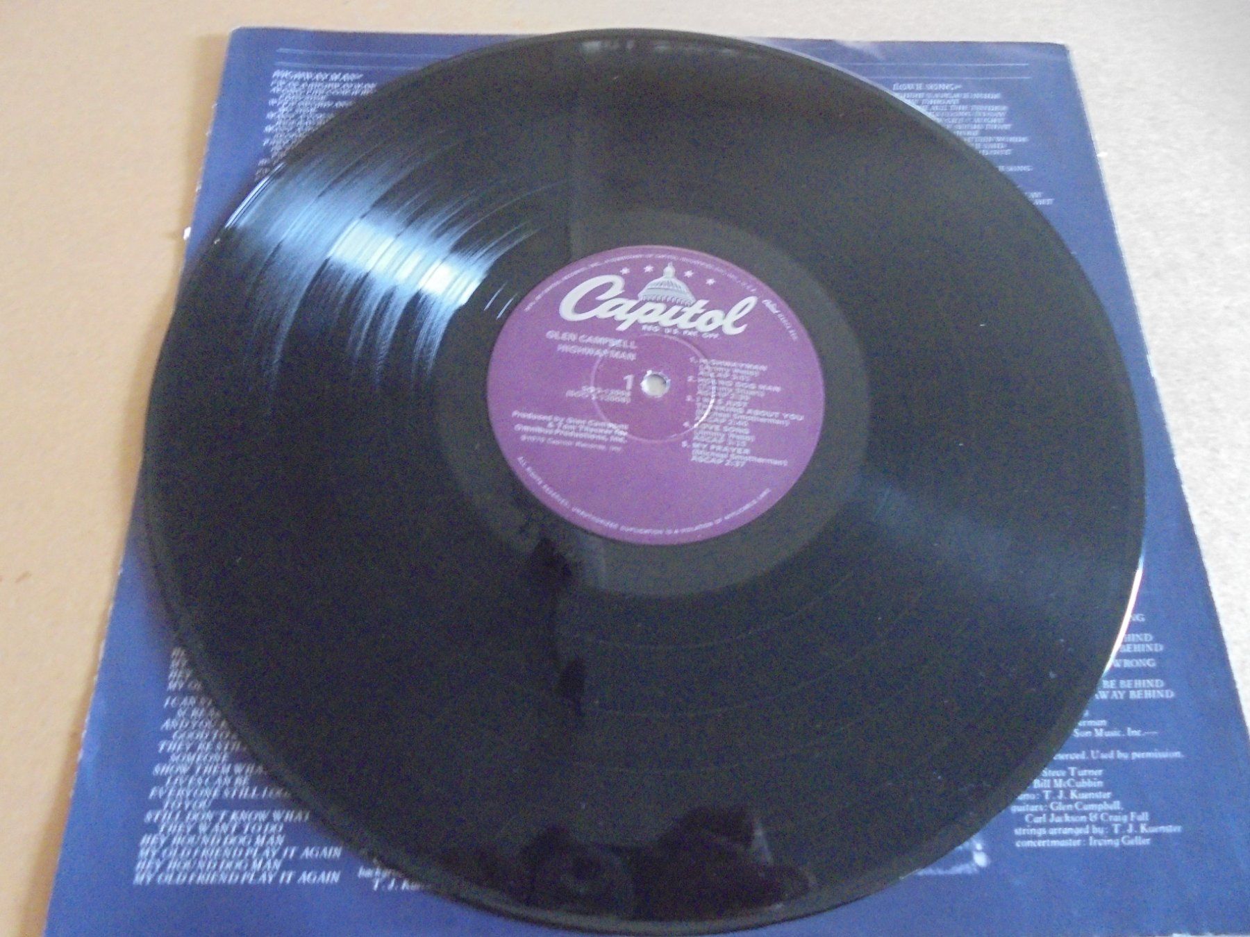 Dischi in vinile: Glen CAMPBELL " Highwayman " LP USA – Usato da Crissier venduto da Promopost 2