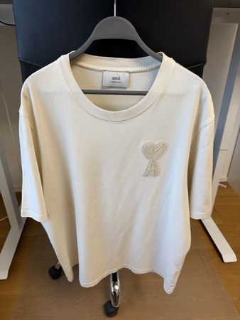 Ami Paris T-Shirt Beige Grösse L