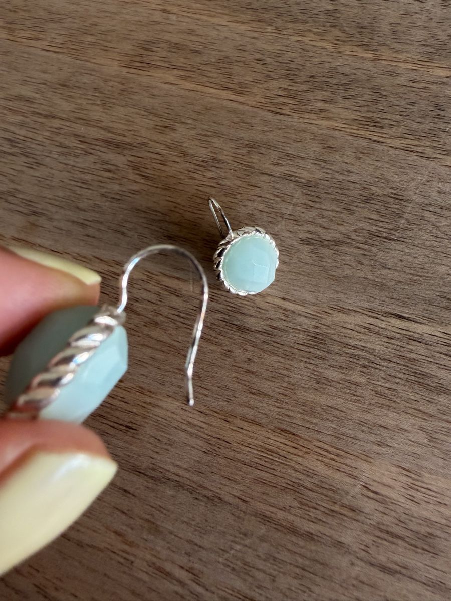 Ohrringe & -stecker: Ohrringe silber hellblau – Gebraucht aus Zürich von Rehlia 2