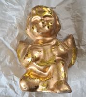 Engel Kerze golden