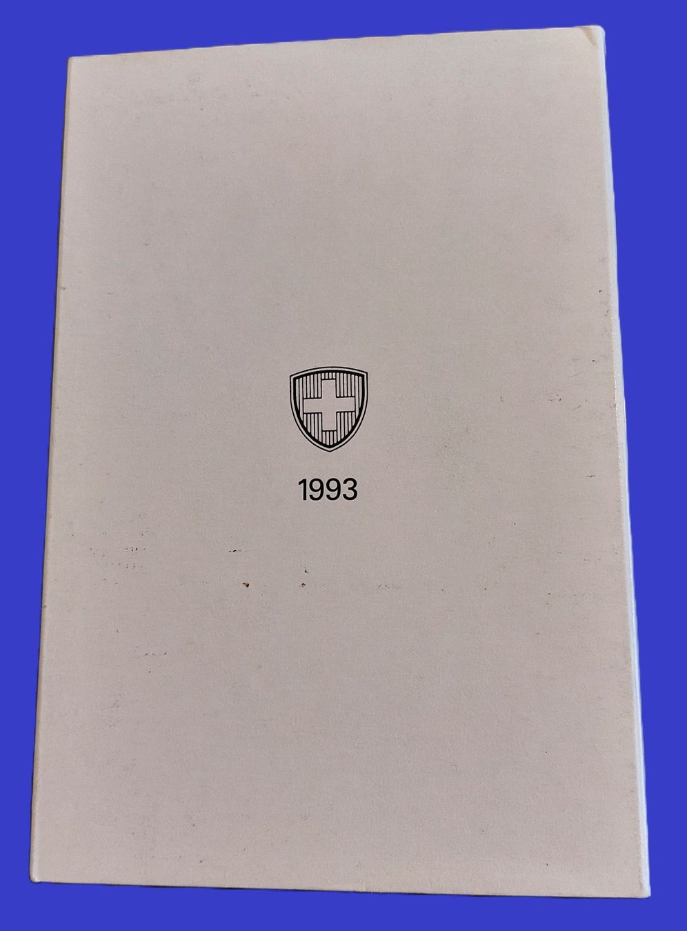 Tutti le monete: CH - Münzsatz 1993 pp  / vertiefte Randschrift – Nuovo (secondo la descrizione) da Arch venduto da repros