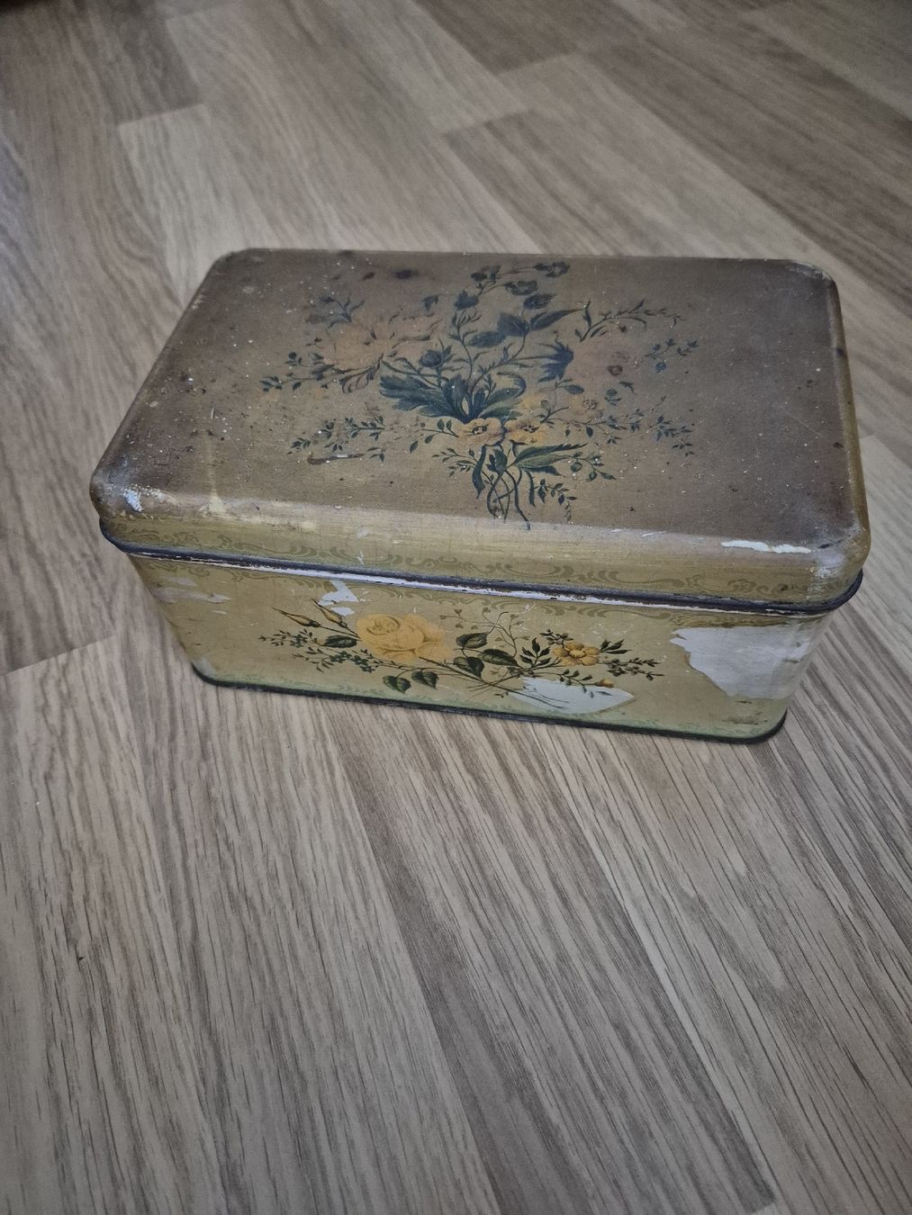 Barattoli: Vintage Keksdose Metalldose – Usato da Langenthal venduto da Polarisstern