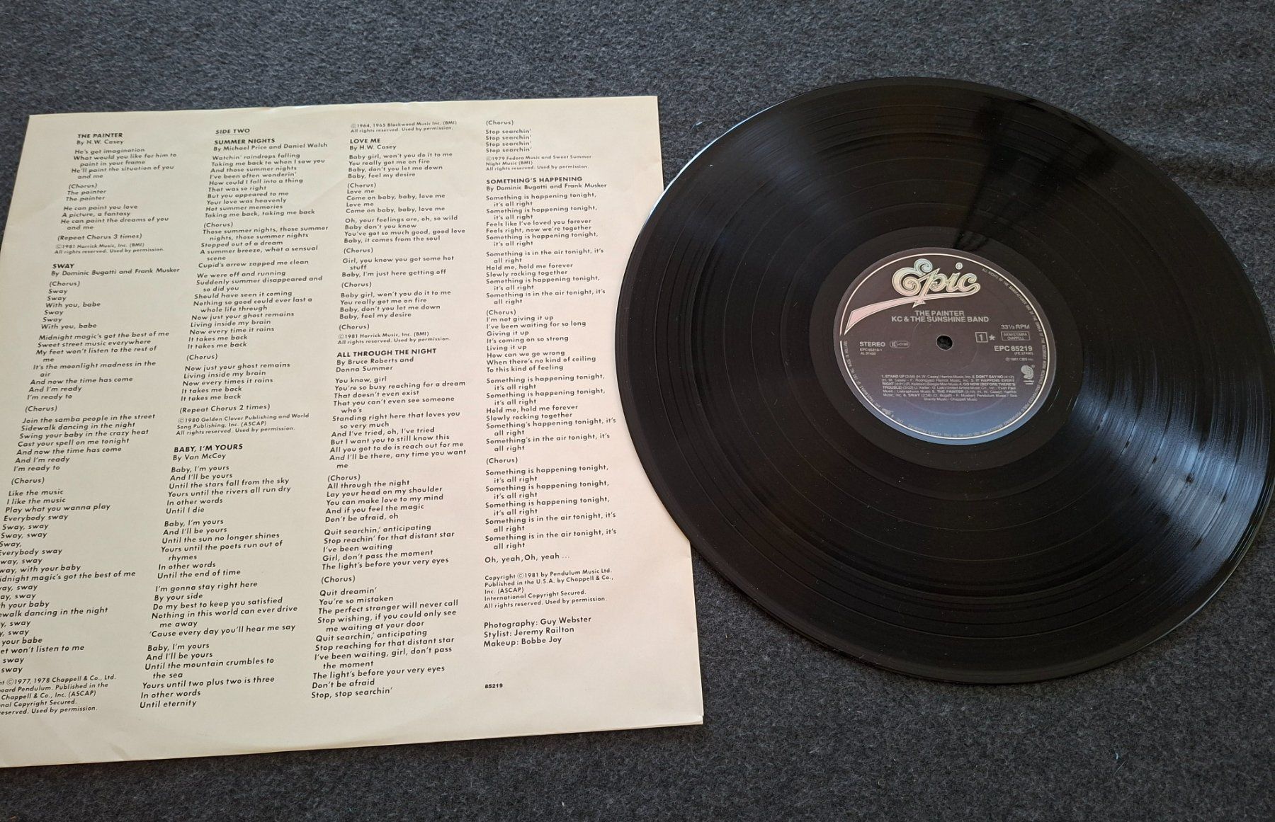 Dischi in vinile: KC & the Sunshine Band, The Painter, LP – Usato da Merenschwand venduto da lea61 2