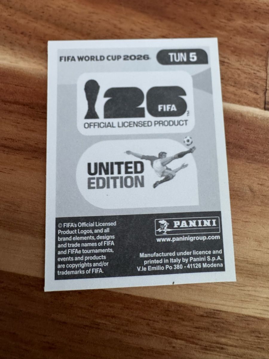 Panini Carte collezionabili: Panini - WM 2026 - TUN 5 - Sticker – Nuovo (secondo la descrizione) da Wetzikon ZH venduto da thayreen 1
