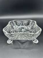 Crystal Footed Candy Dish - Vintage Elegant Design!