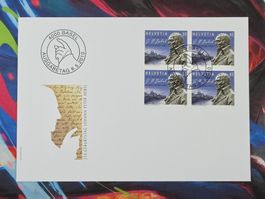 CL29 2x Enveloppe + Timbre Suisse 2010