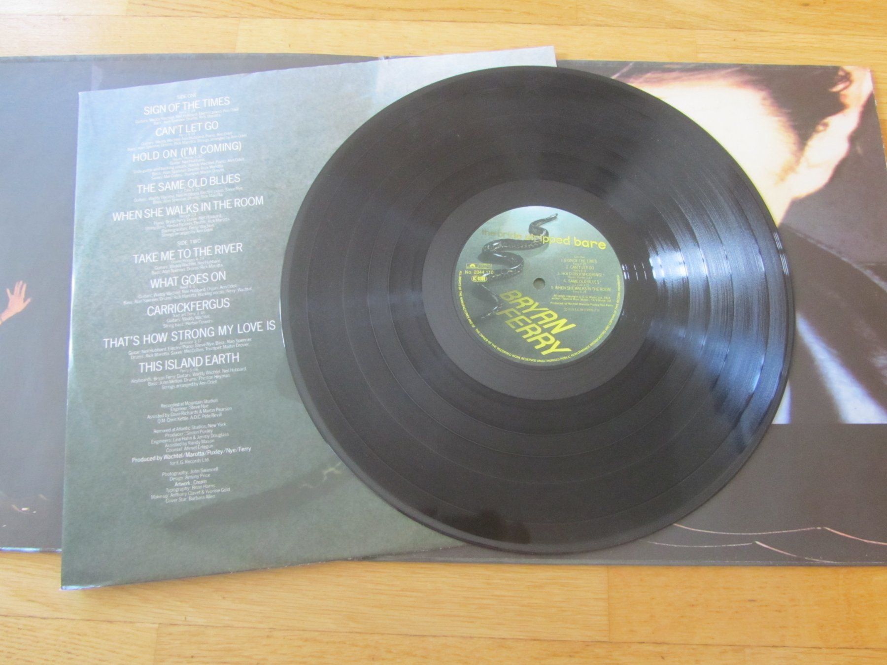 Dischi in vinile: Bryan Ferry - The Bride Stripped Bare - Vinyl LP – Usato da Seengen venduto da mikelele 2