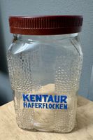 KENTAUR HAFERFLOCKEN - altes Vorratsglas Behälter