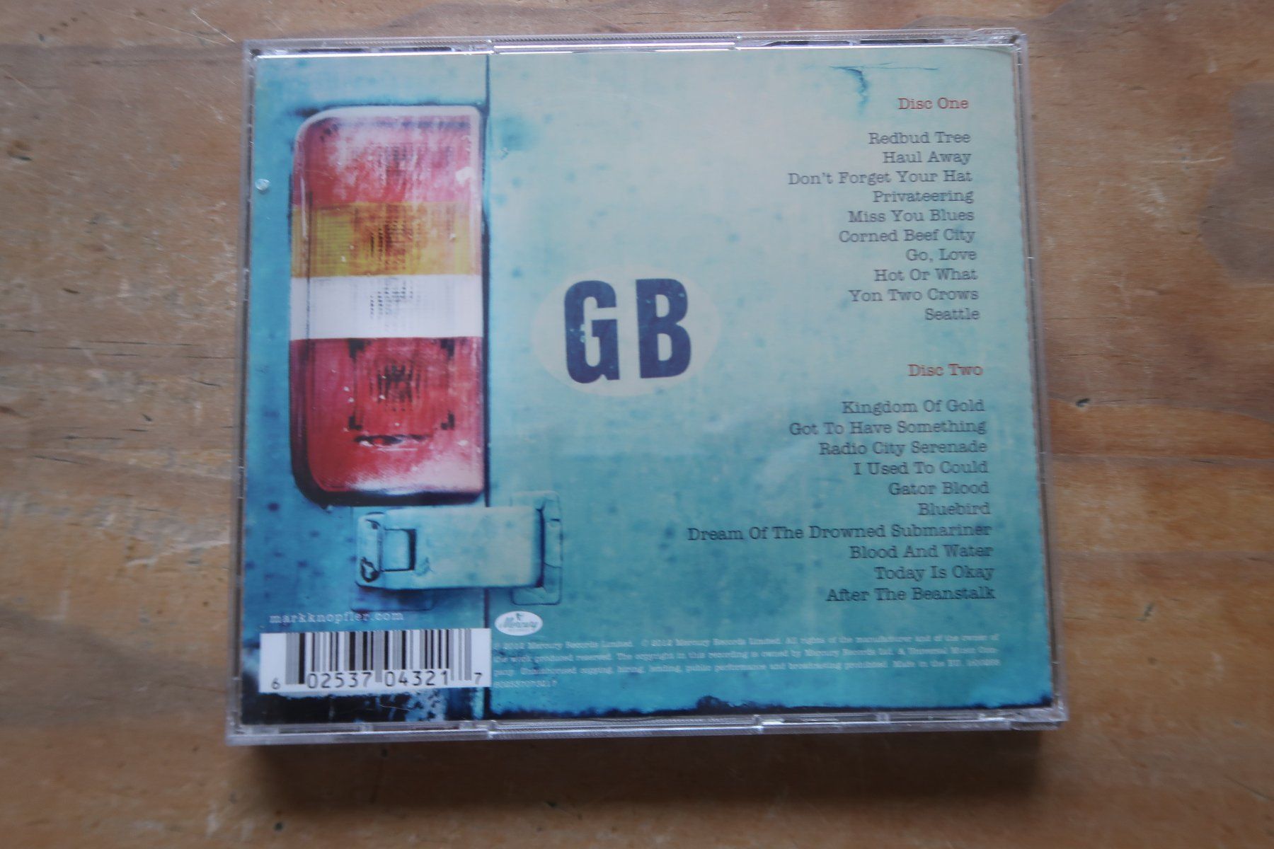 CDs: MARK KNOPFLER - PRIVATEERING - EX- DIRE STRAITS - 2x CD – Gebraucht aus Basel von Patiscat 1