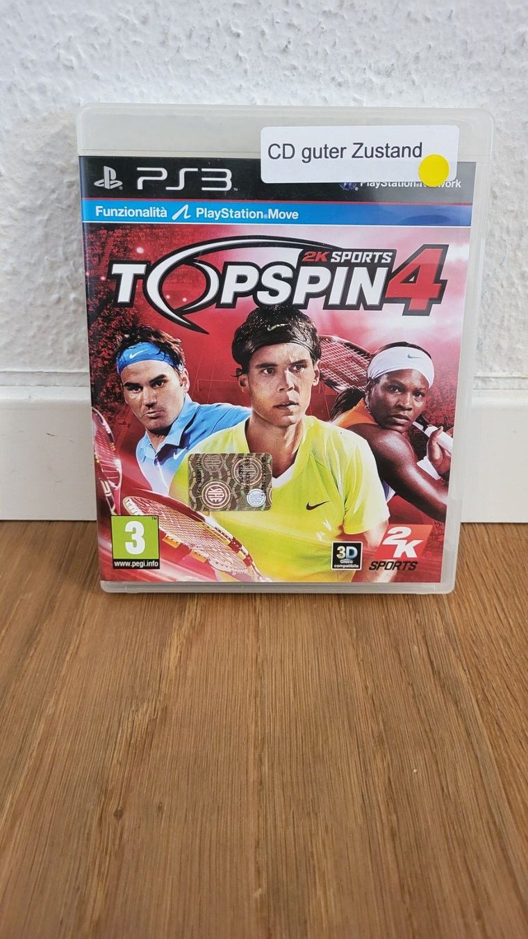 Sony Giochi: PS3 - Top Spin 4 – Usato da Münsingen venduto da DigitaleSpielecke